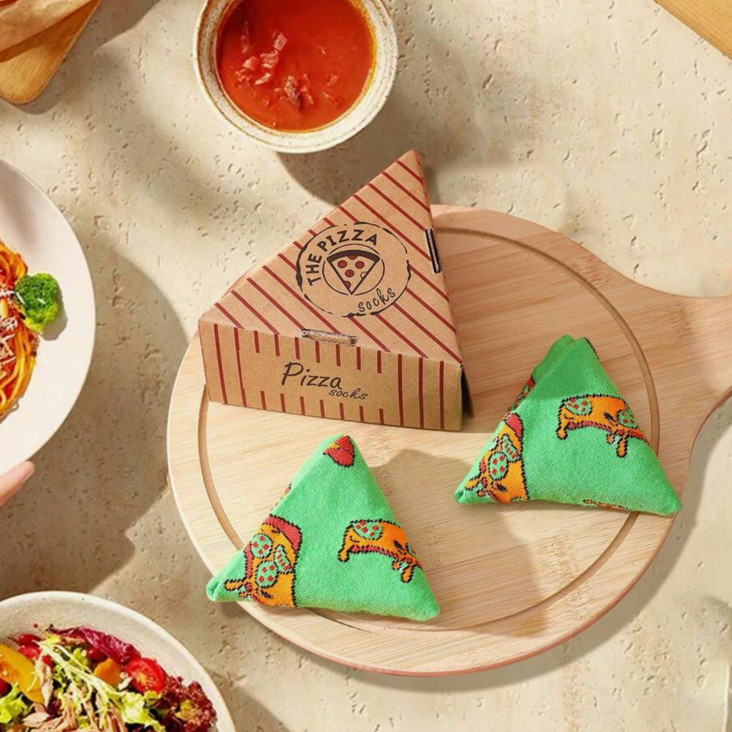 Pizza socks