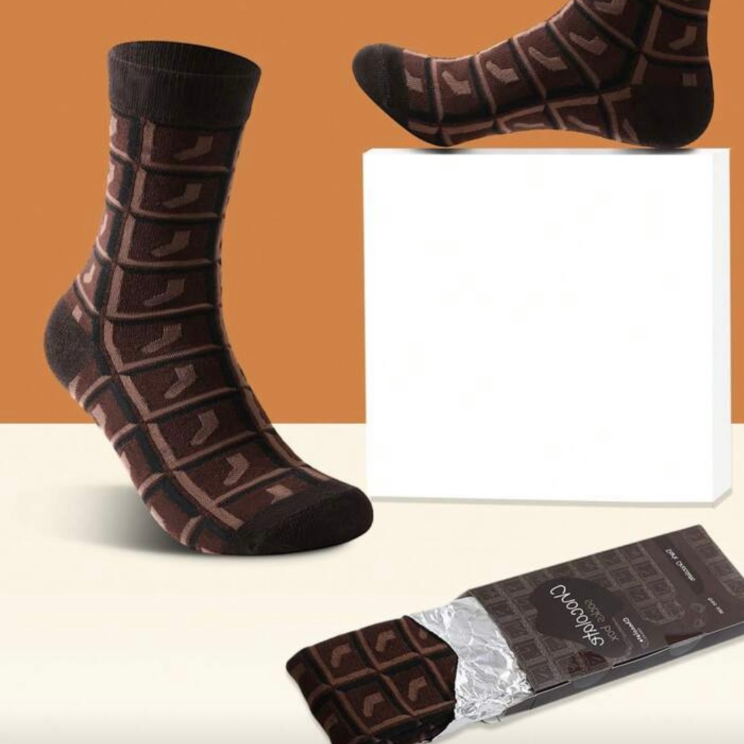 Chocolate socks