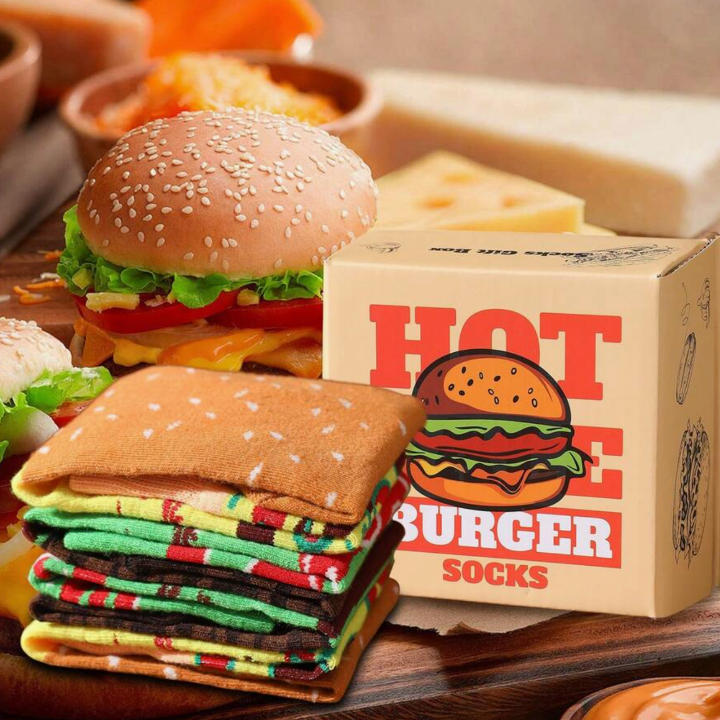 Burger socks