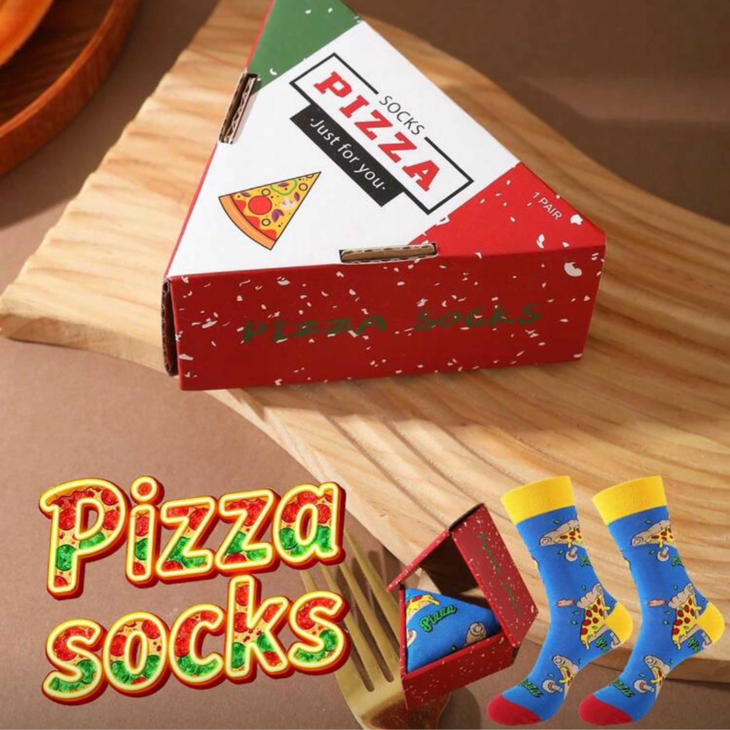 Pizza socks