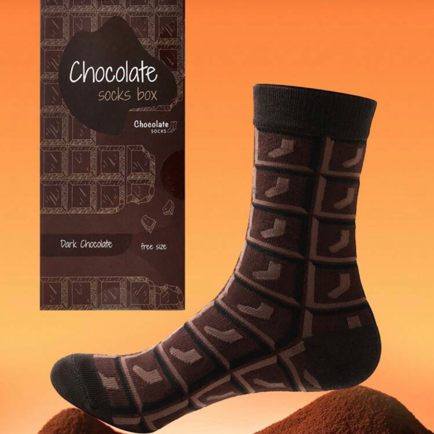 Chocolate socks