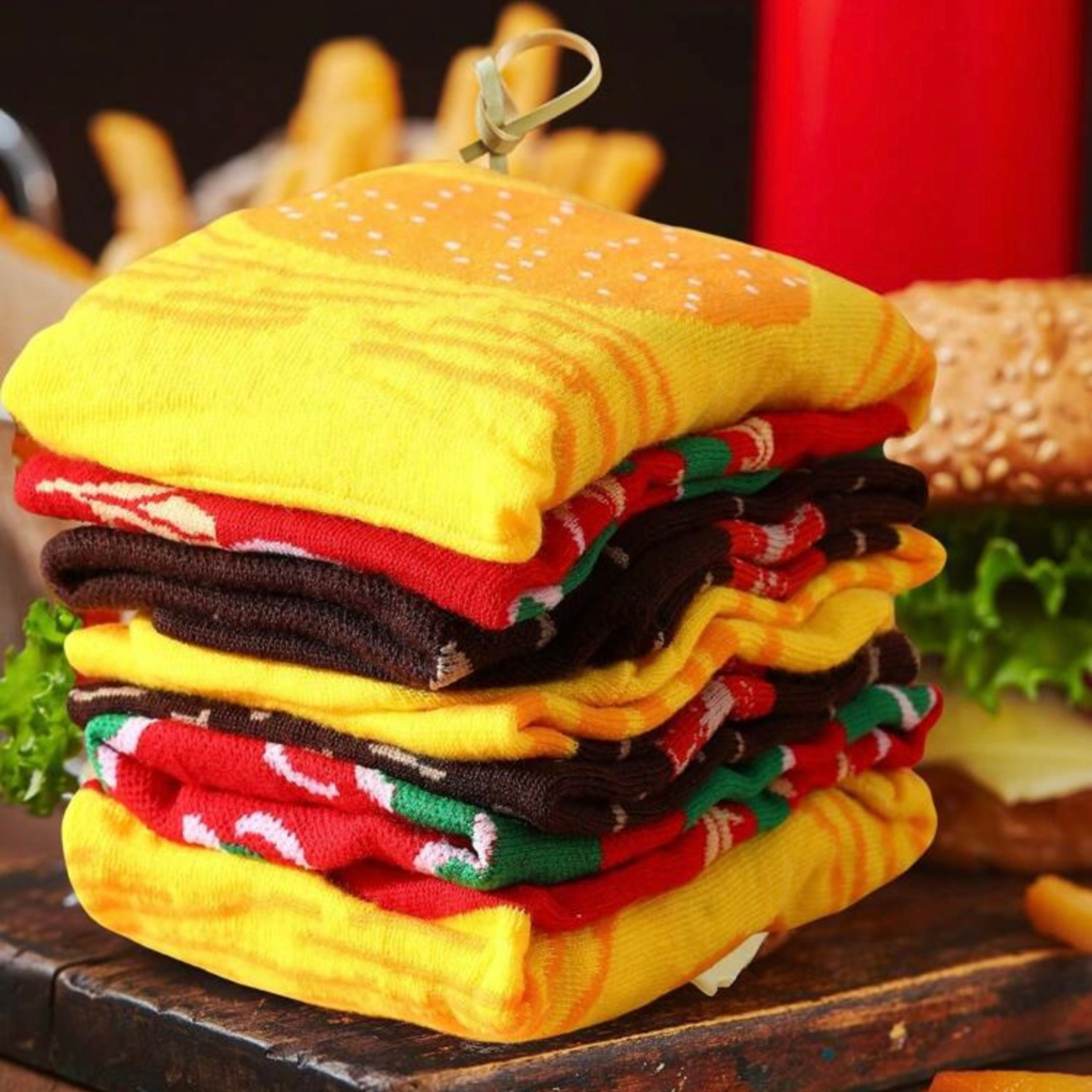 Burger socks